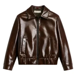 Veste aspect cuir