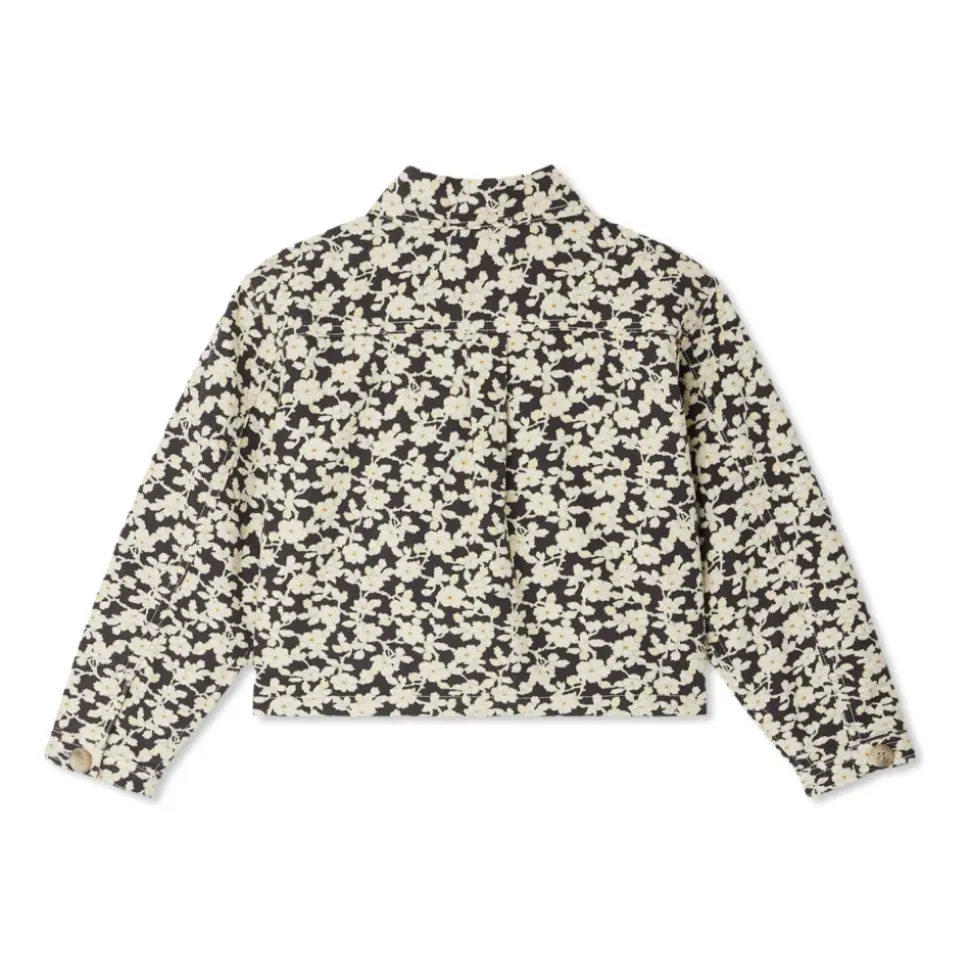 Veste avec motif floral
