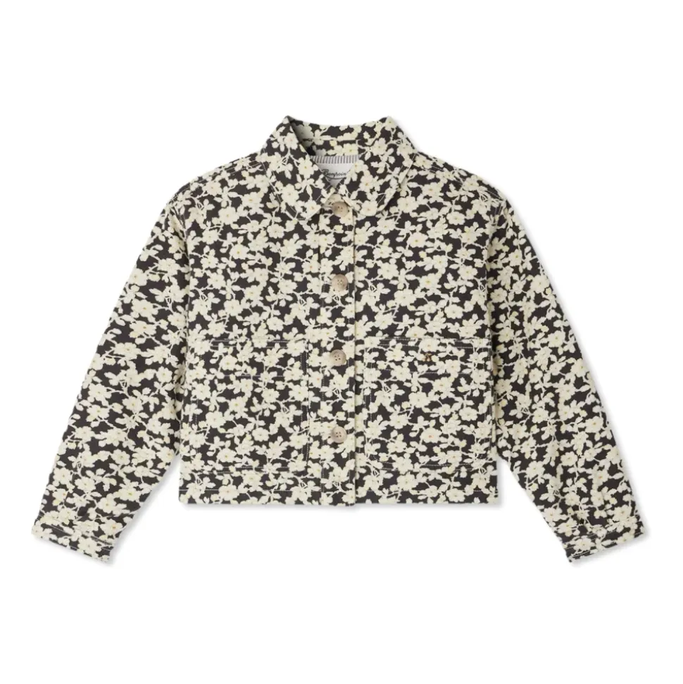 Veste avec motif floral