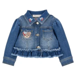 Veste Bleue Bébé Fille