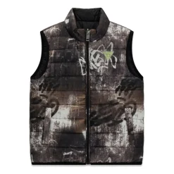 Veste bouffante réversible