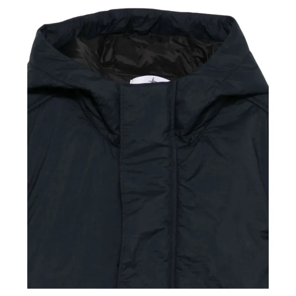 Veste à capuche et poches à rabat