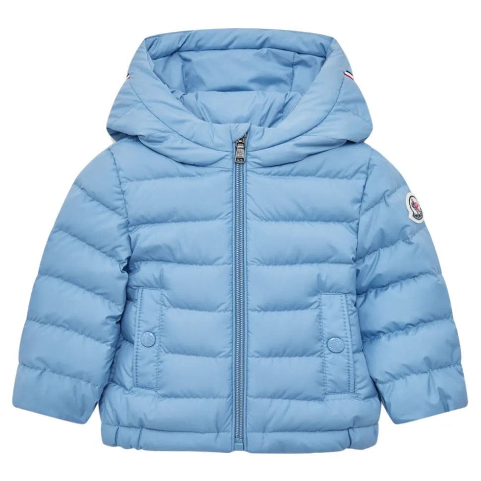 Veste à capuche garnie de duvet