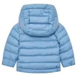 Veste à capuche garnie de duvet