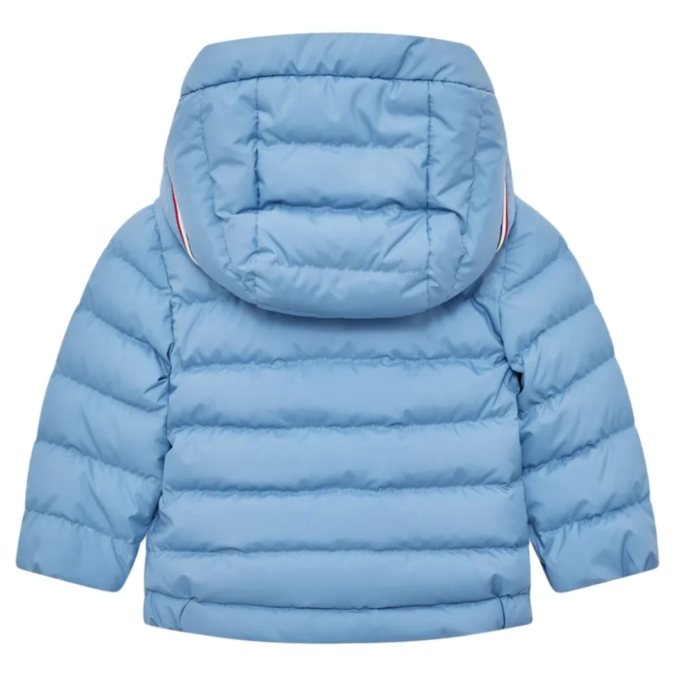 Veste à capuche garnie de duvet