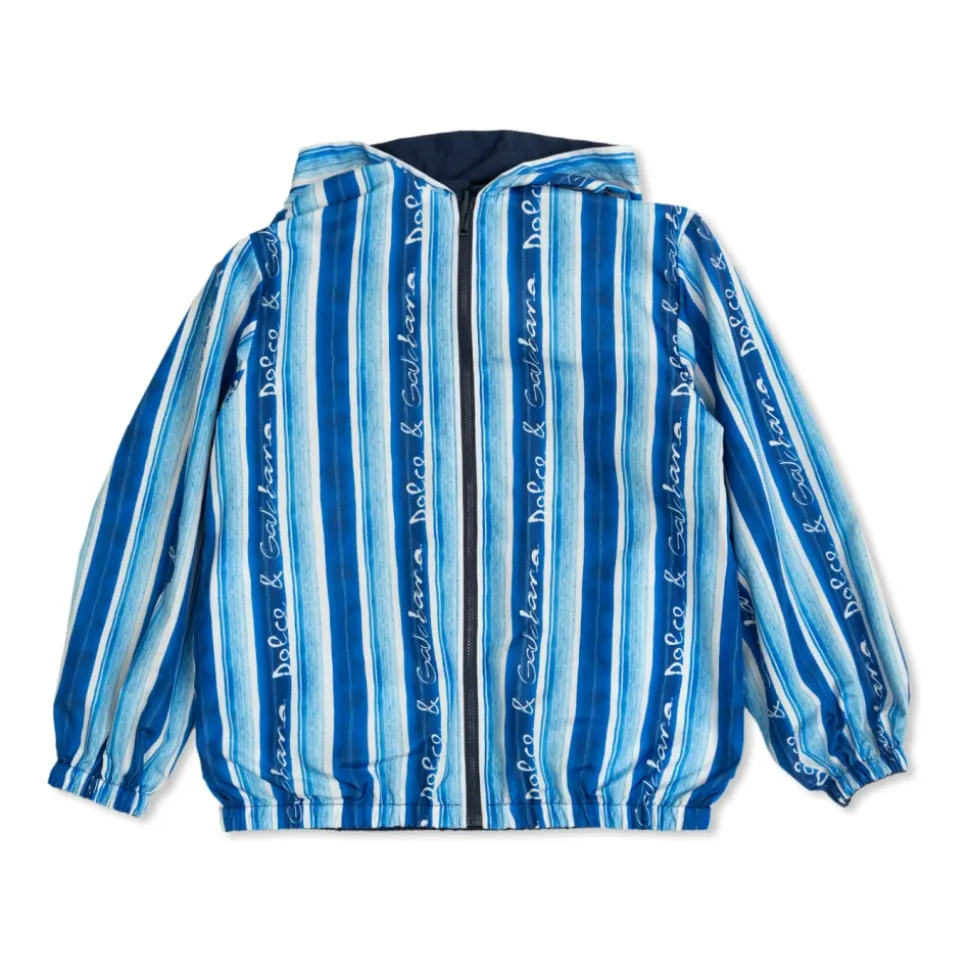 Veste à capuche réversible