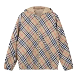 Veste à Carreaux Réversible pour Enfants