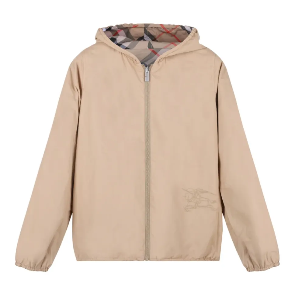 Veste à Carreaux Réversible pour Enfants