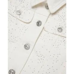 Veste courte cloutée