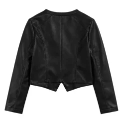Veste Courte Effet Cuir