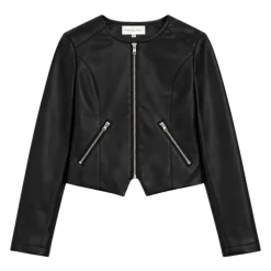 Veste Courte Effet Cuir