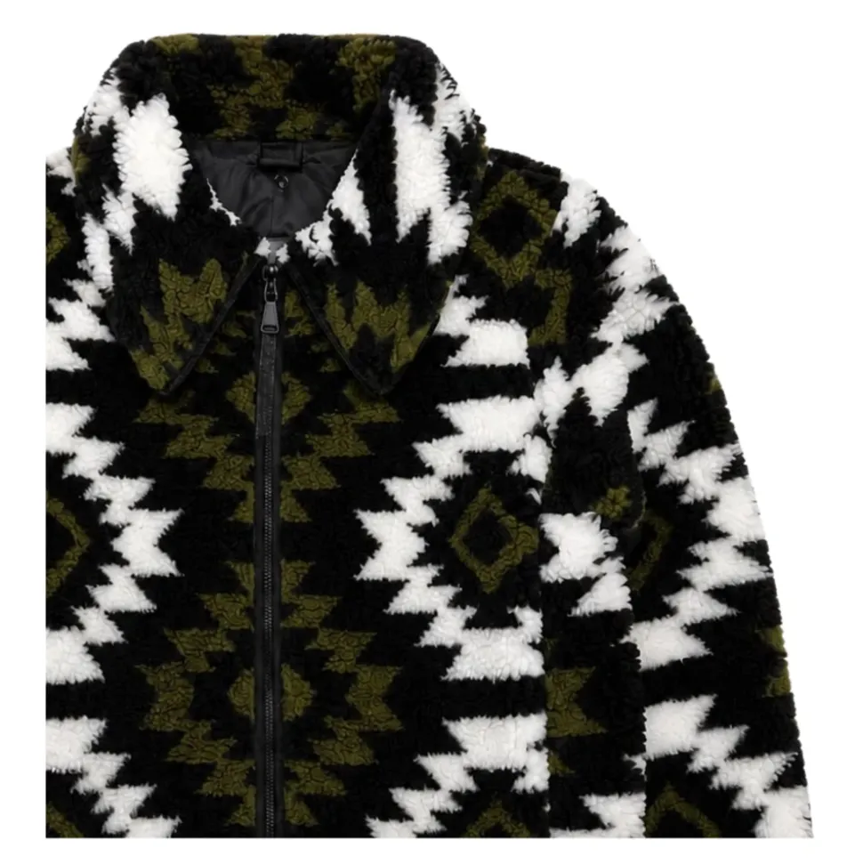 Veste effet sherpa