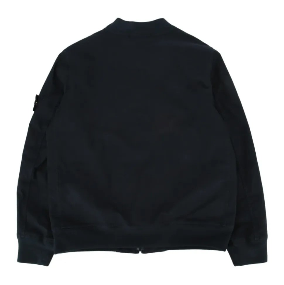 Veste en Coton avec Badge Logo