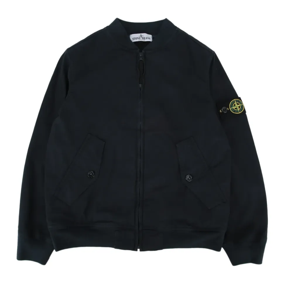 Veste en Coton avec Badge Logo