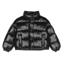 Veste Enfant Noire Matelassée