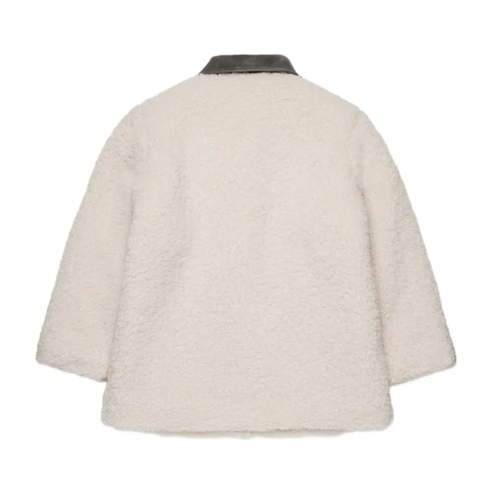 Veste en fausse peau de mouton