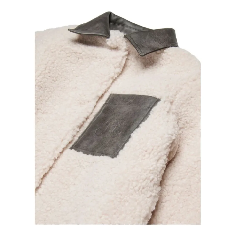 Veste en fausse peau de mouton
