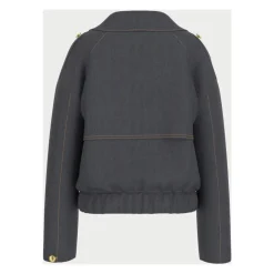 Veste en jean Lurex