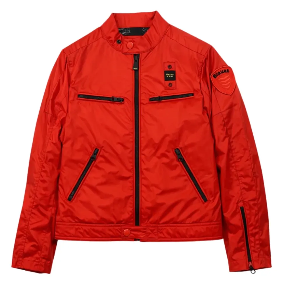 Veste en nylon lisse