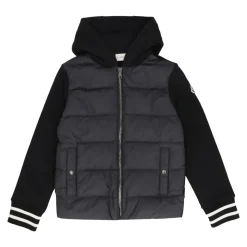 Veste en polaire avec empiècement rembourré