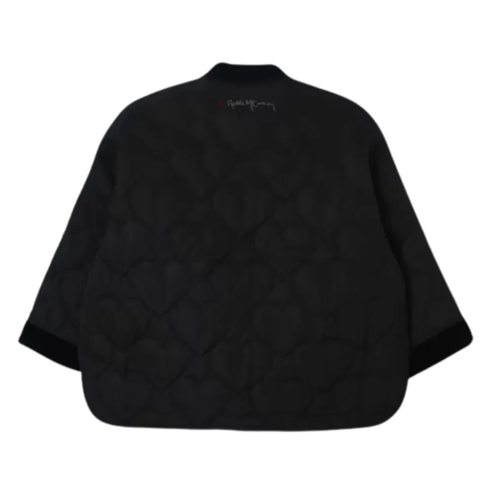 Veste matelassée en nylon à cœurs