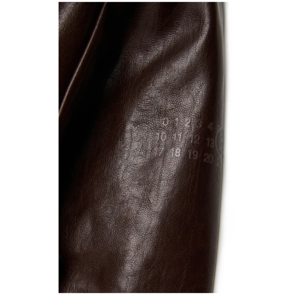 Veste motard en tissu enduit avec logo