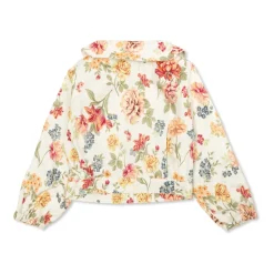Veste à motif floral