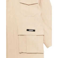 Veste à poches plaquées
