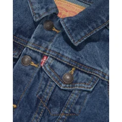 Veste Trucker en denim de coton