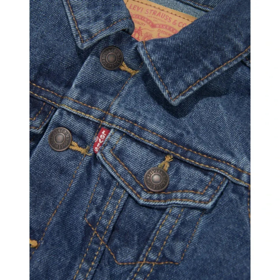 Veste Trucker en denim de coton