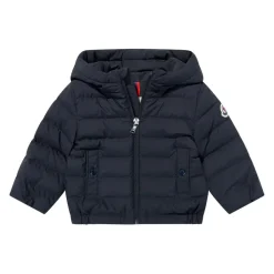 Veste zippée à capuche garnie de duvet
