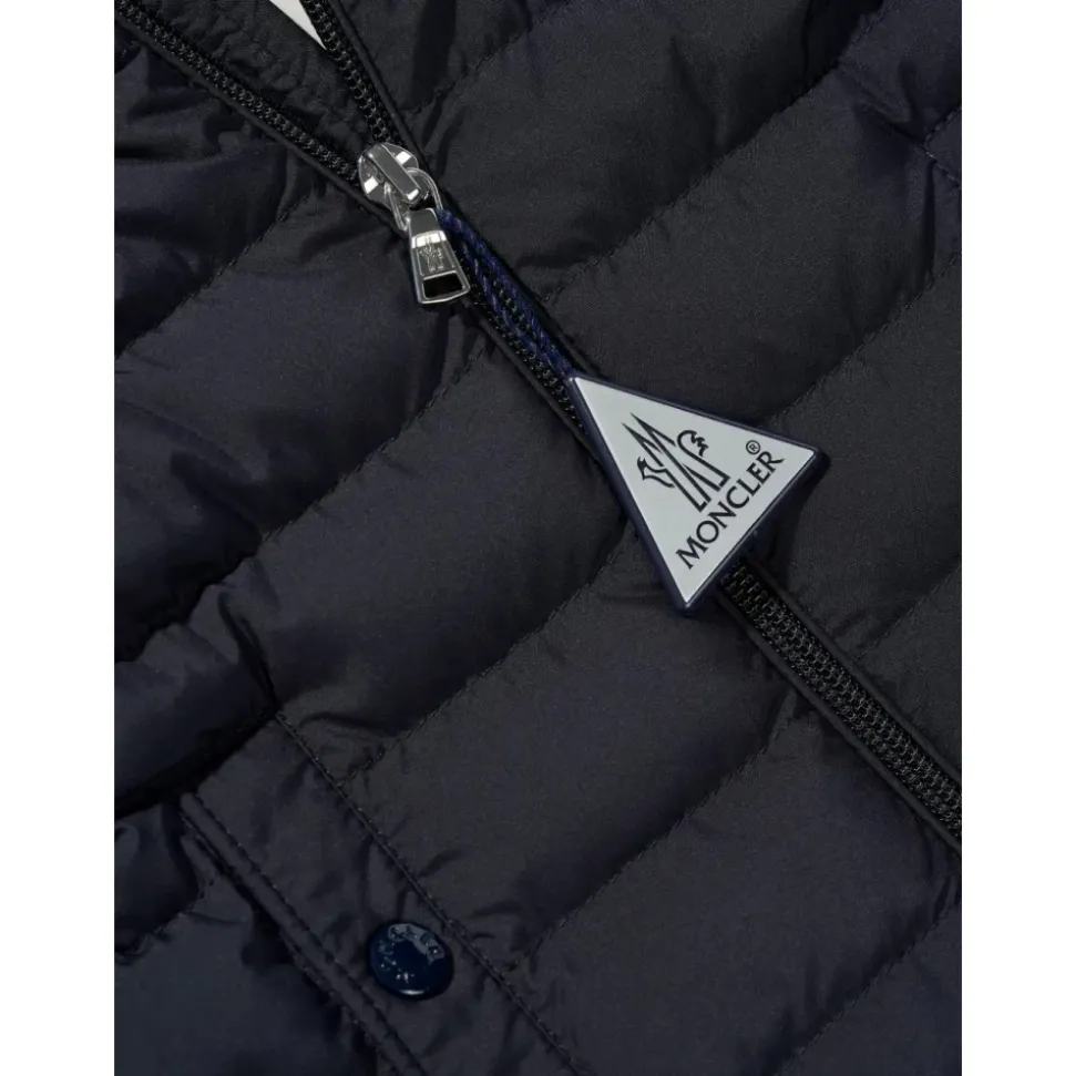 Veste zippée à capuche garnie de duvet