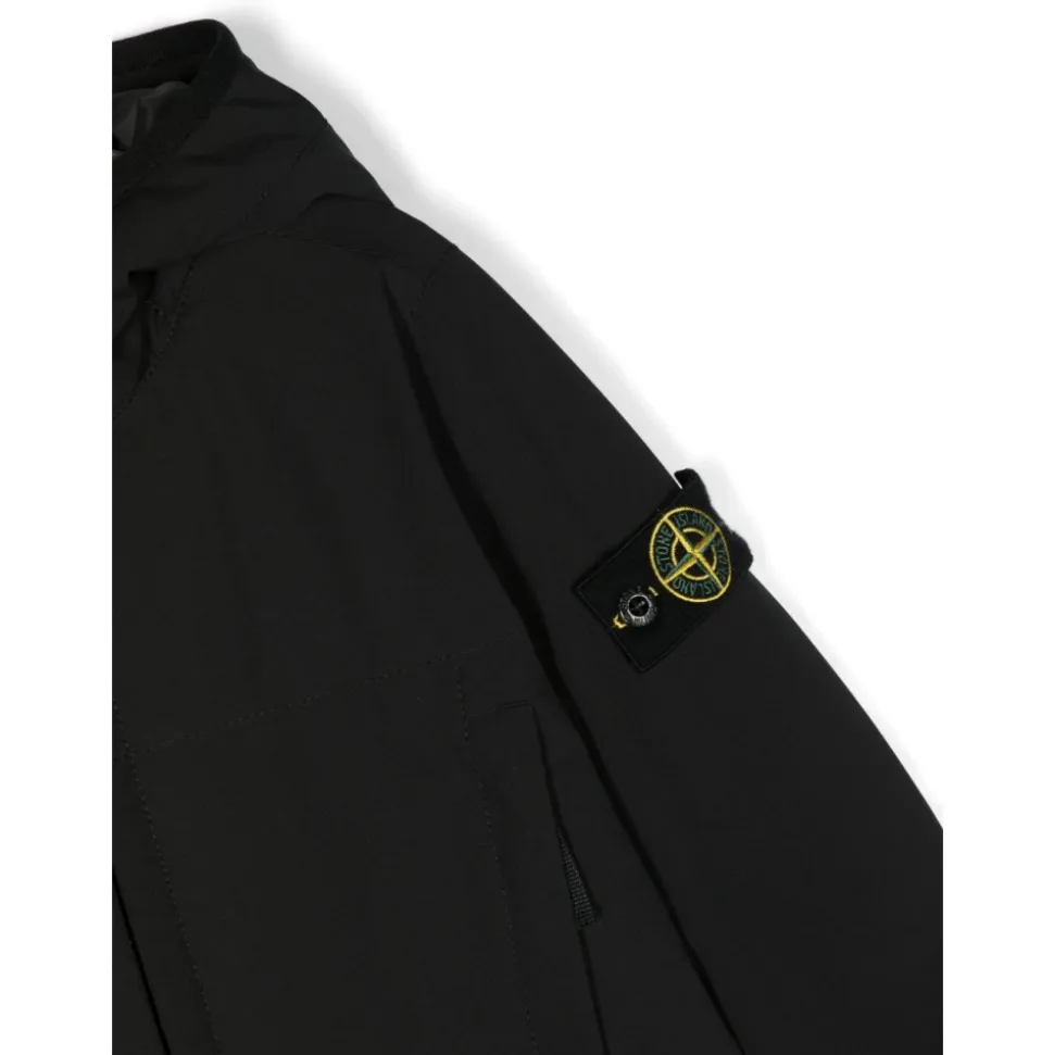 Veste Zippée Noire Compass