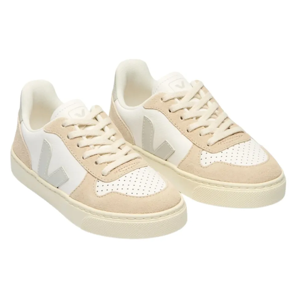 V-10 Laces Leather Sneakers
