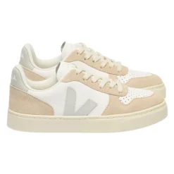 V-10 Laces Leather Sneakers