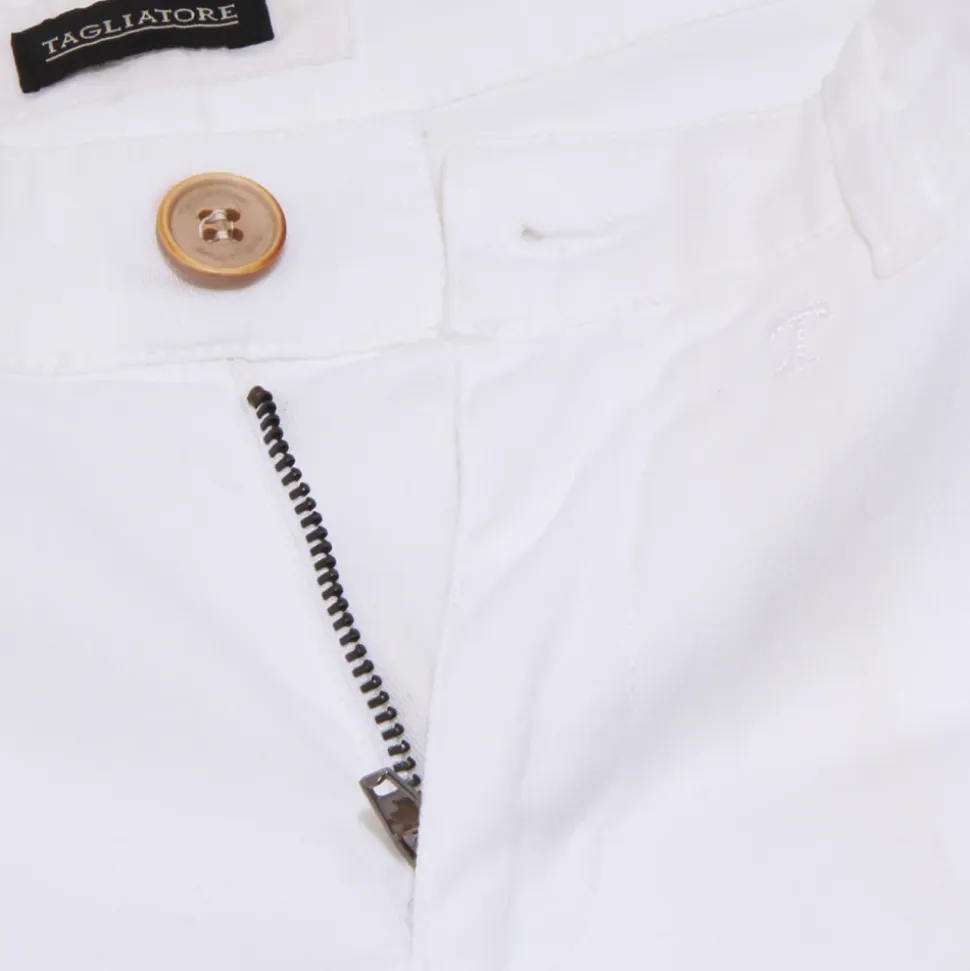 3092W short en coton blanc
