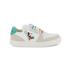 X Disney Baskets Imprimées en Cuir