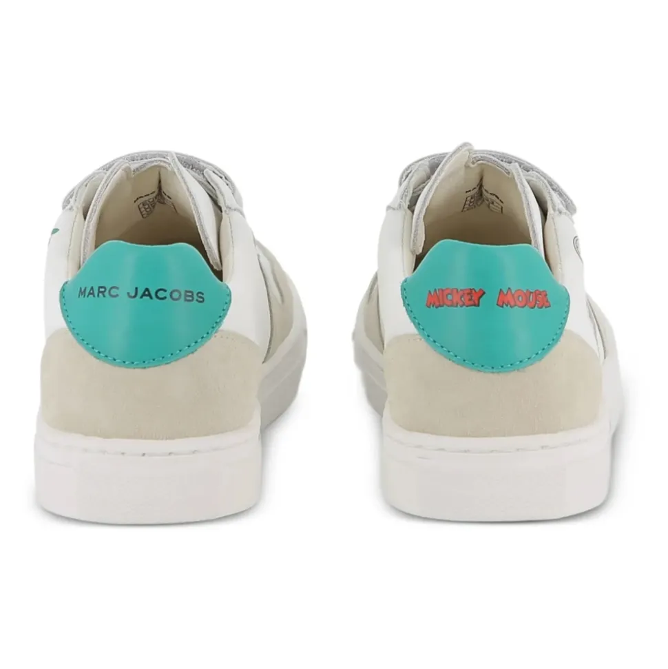 X Disney Baskets Imprimées en Cuir