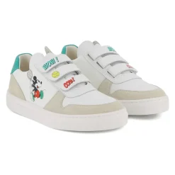 X Disney Baskets Imprimées en Cuir